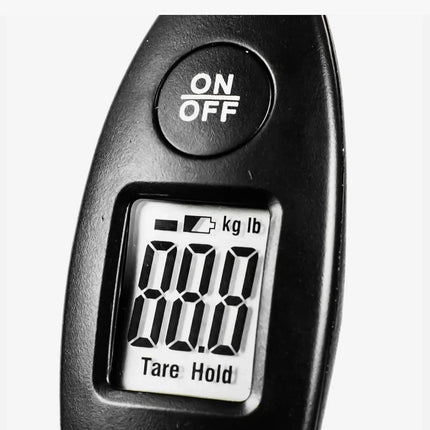 Digital Luggage Weight Scale Portable & Convenient Auto Off Function Black