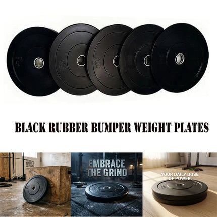 Rubber Weight Plates Barbell Discs Dumbbell Weights Lifting Dumbbell Bars Plates