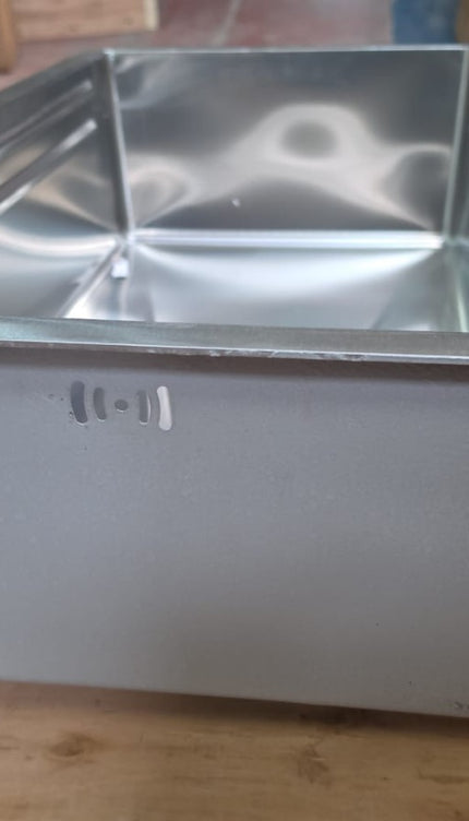 Stainless Steel Waterfall Kitchen Sink Single Bowl 78x48cm Kitchen Workstation
