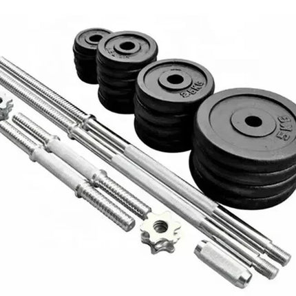 50kg Adjustable Dumbbell & Barbell Set