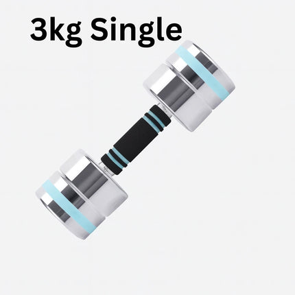 3kg Adjustable Dumbbell Anti Slip Grip Home Gym Weight Lifting Workout Dumbbell