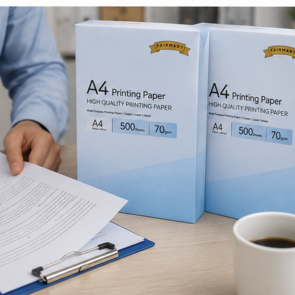 A4 Printer Paper White 70gsm 1000 Sheets Multipurpose Inkjet Laser Copier 2-Ream