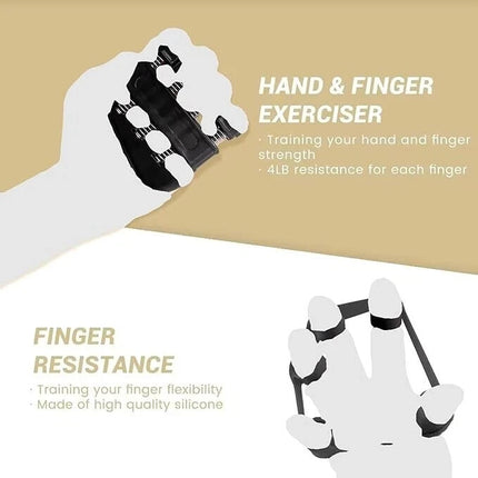 Hand Exerciser Grip Strengthener Set 5PCS Forearm & Wrist Workout Fitness