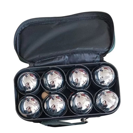 French Boules Set Pack Of 8 Outdoor Garden Beach Petanque Ball Game & Carry Case