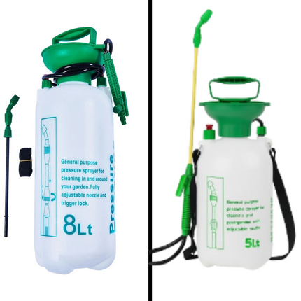 5L/8L Garden Pump Pressure Sprayer Bottle Water Spray for Plants & Weed Control