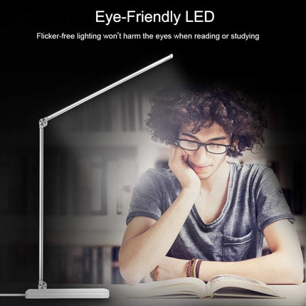 LED Desk Lamp with USB Dimmable Home Office Touch Reading Table Study Light
