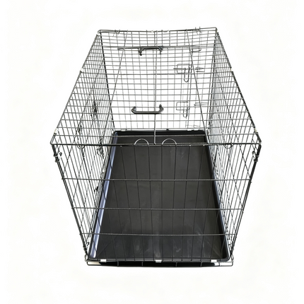 Pet Cage Metal Puppy Training Crate Portable Dog Carrier Suitable for Cats & Dog