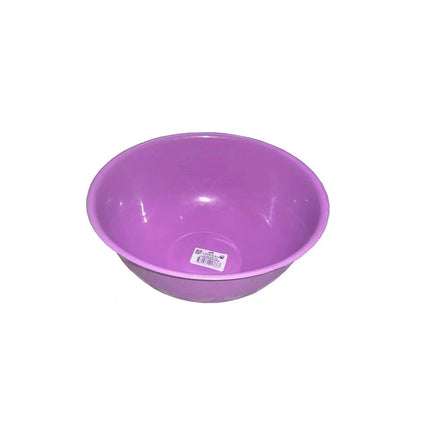 3x Washing Up Bowl 5 Liters Round Plastic Basin Sink Kitchen Cutlery Tidy Mixing