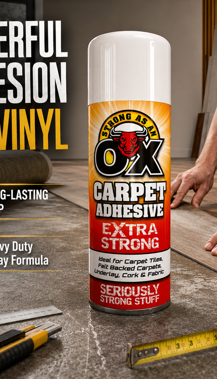 500ml Heavy-Duty Spray Adhesive for Carpet, Fabric, Foam & DIY