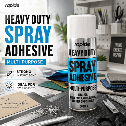 Glue Adhesive Spray 300ml Carpet Flooring Fabric Craft Bonding