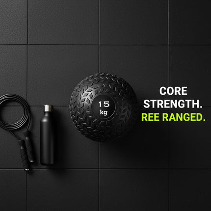 Core Balance Slam Ball 15KG Bounce Resistance Gym Workout Weighted Medicine Ball