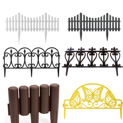 10PCS Garden Border Edging Panels