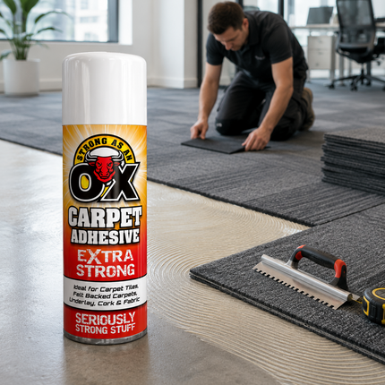 Adhesive Glue Spray Heavy Duty 500ML For Carpet Vinyl