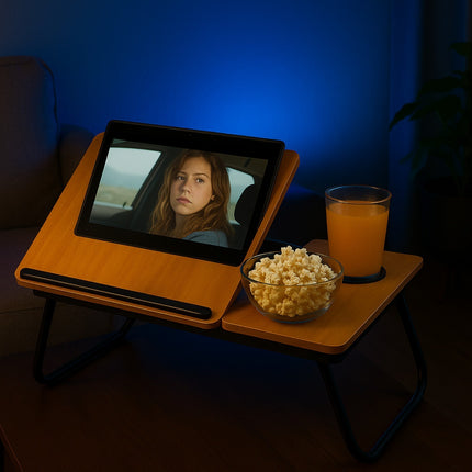Foldable Adjustable Laptop Table