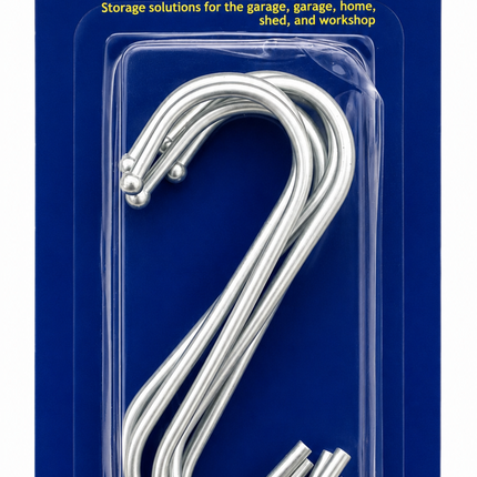 Stainless Steel S Hooks – Pack