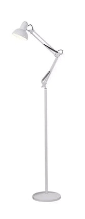 Modern Metal Floor Lamp Flexible Swing Arms Reading Floor Adjustable Swing Light