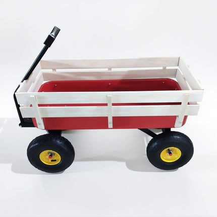 Garden Utility Wagon Cart Gardening Trolley Heavy Duty KidsToy Truck Wheelbarrow