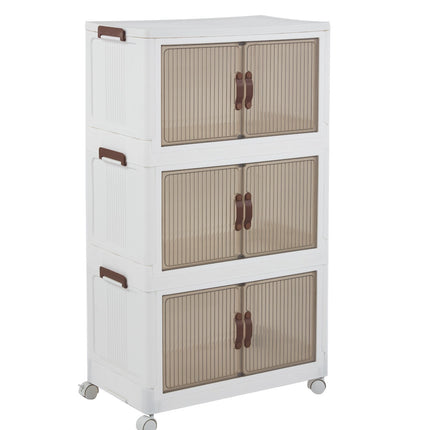 3/4 Drawer Storage Cabinet Plastic Home & Office Multi Purpose Organiser Unit