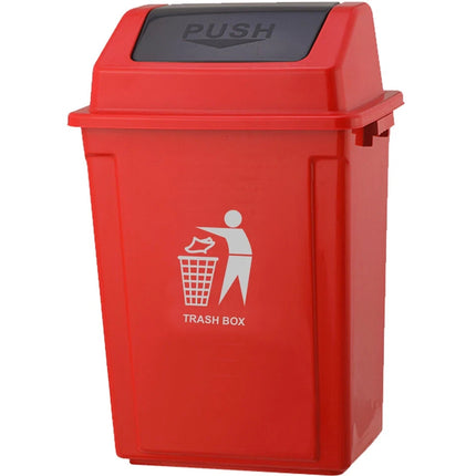 Large Swing Lid Recycling Bin for Kitchen & Home