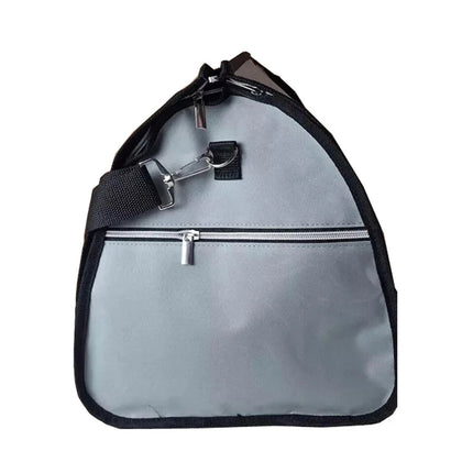 Foldable Large Duffel Travel Bag Weekend Garment Storage Carrier Suit Cover Grey