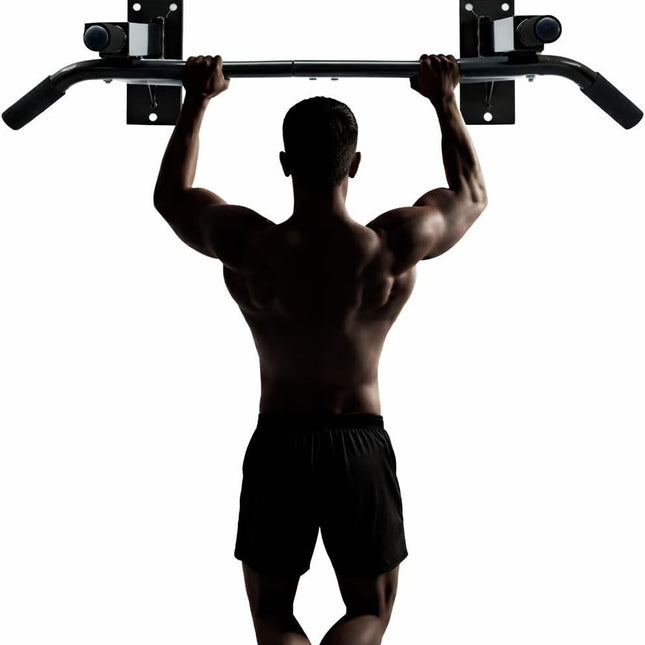 Pull Up Bar Wall Mounted Heavy Duty Chin Up Bar Foam Padded Grips for Home Gym