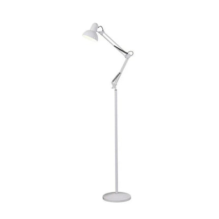 Modern Metal Floor Lamp Flexible Swing Arms Reading Floor Adjustable Swing Light
