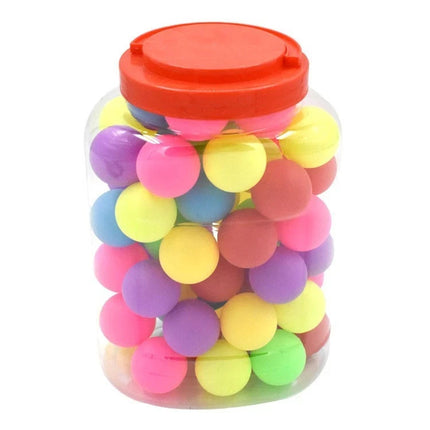 Ping Pong Balls 60 PCS ABS Multicolor Party Family School Table Tennis Balls