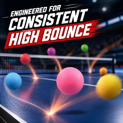 100 Pack 3-Star Table Tennis Balls – ABS Training Set