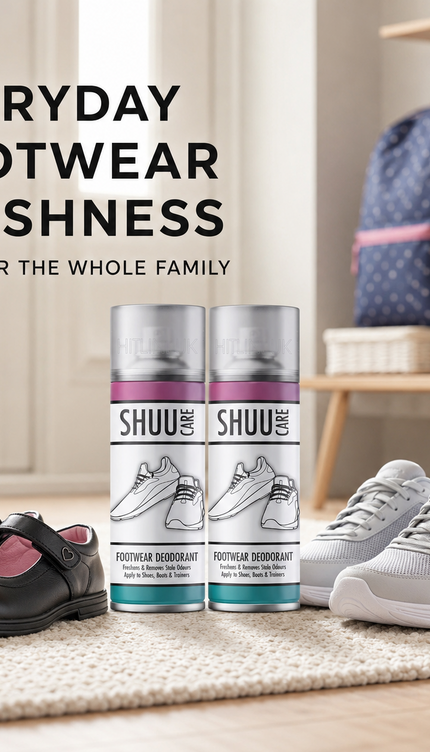 2x Shoe Boot Deodorant Spray Odour Remover Footwear Freshener Neutraliser 250ml