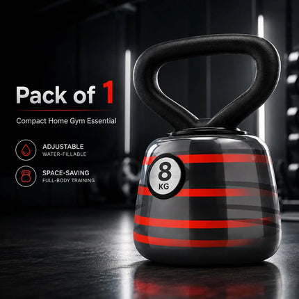 Adjustable Kettlebell Water Fillable Weight Home Gym Fitness Training Workout