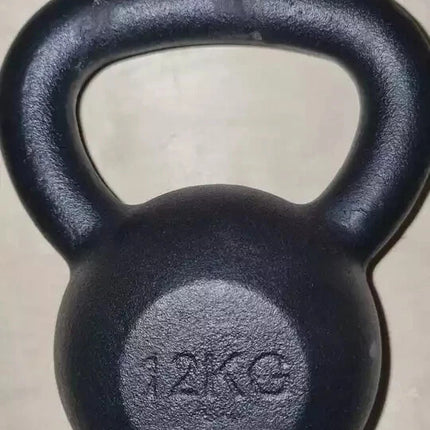 Vinyl Kettlebell Weight Set 4KG–20KG Cast Iron Gym Fitness Training Workout