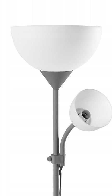 Modern Adjustable Floor Lamp with Reading Light for Bedroom, Living Room & Study