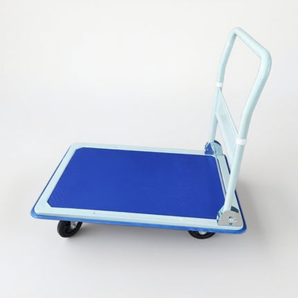 Folding Platform Trolley Cart Hand Truck Flatbed 300kg Heavy Duty Dolly Blue