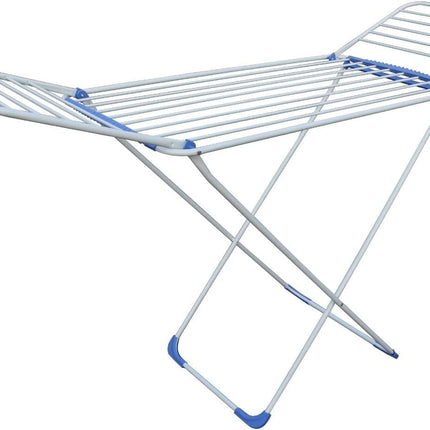Winged Folding Clothes Airer Heavy Duty Metal Laundry Drying Rack Indoor 18M/25M