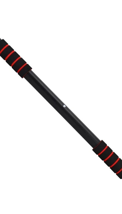 Pull Up Bar Adjustable Doorway Chin Up Exercise Strength Training Home Gym Black
