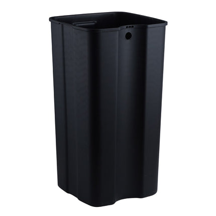 50L Pedal Bin Stainless Steel Removable Inner Bucket Home Office Waste Trash Can
