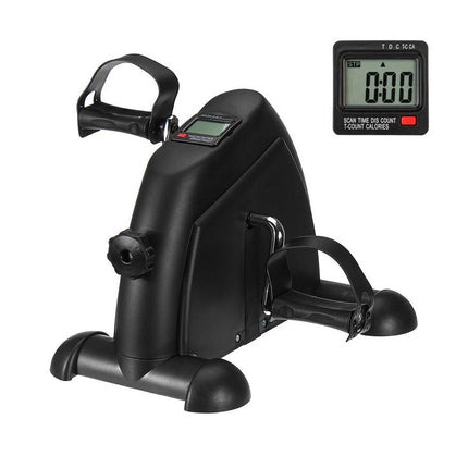 Mini Exercise Bike Pedal Exerciser Portable Foot Cycle Arm & Leg Under Desk Bike