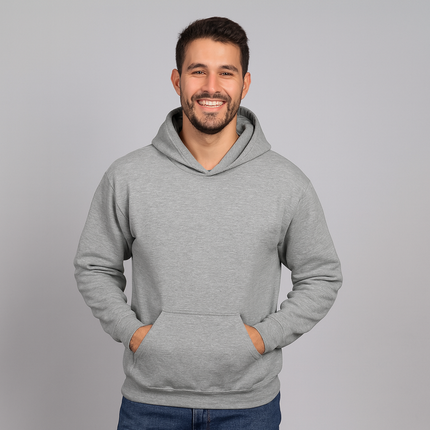 M/W Hoodies Pullover Hooded Fleece Sweatshirt Top Jacket Plain Coat Warm Jumper