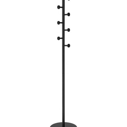 Metal Coat Stand Rack 8 Hooks Clothes Jacket Umbrella Hanger Organizer Hallway