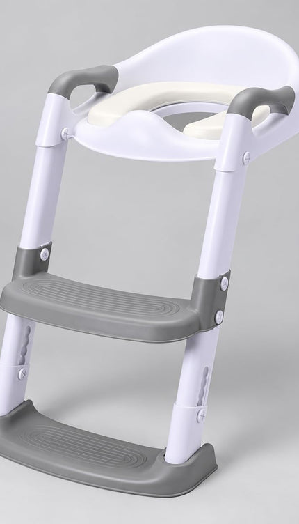 Toddler Potty Training Toilet Seat Step Ladder Adjustable Non Slip Cushioned