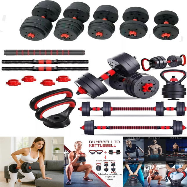6-in-1 Adjustable Dumbbell Set