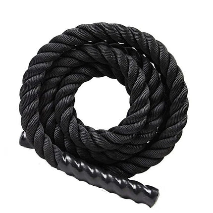 Battle Rope 38mm Heavy Duty Workout Cardio Exercise Gym Sled Pull Rope 6m