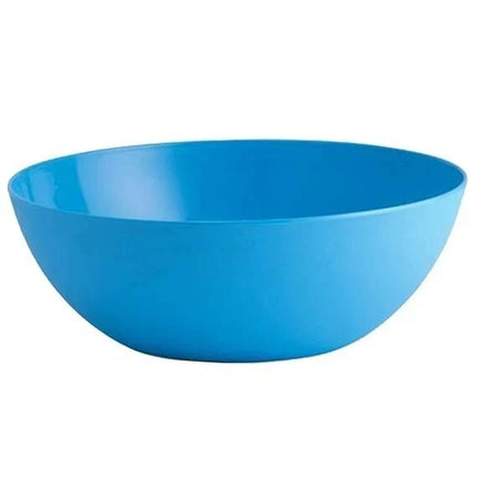 3x Washing Up Bowl 5 Liters Round Plastic Basin Sink Kitchen Cutlery Tidy Mixing