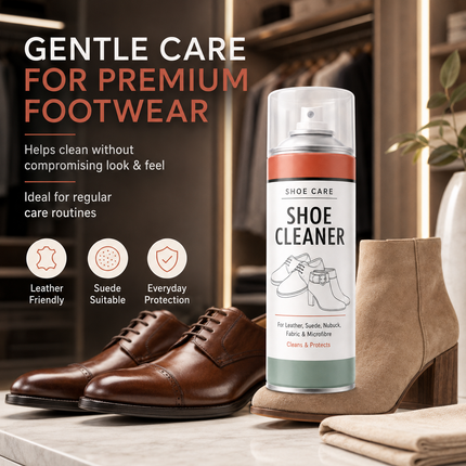 Shoe Cleaner Spray 250ml For Leather Suede Nubuck Trainer