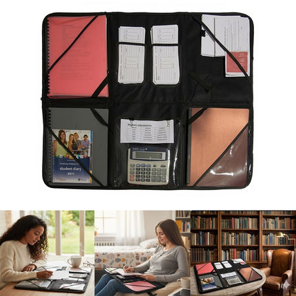 Portable Wonder File Holder Laptop File Paper Craft Organizer Storage Folder