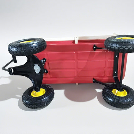 Garden Utility Wagon Cart Gardening Trolley Heavy Duty KidsToy Truck Wheelbarrow