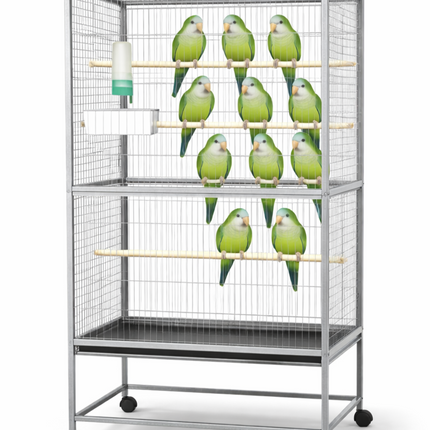52 inch Steel Standing Large Flight King Bird Cage Cockatiels Parrot Pigeons