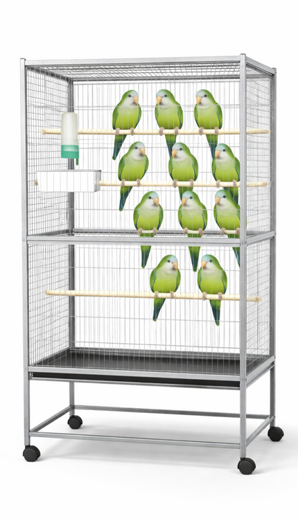52 inch Steel Standing Large Flight King Bird Cage Cockatiels Parrot Pigeons