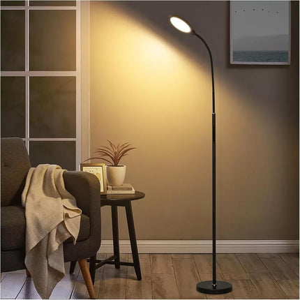 Floor Lamp Reading Standing Super Bright Dimmable LED Adjustable Light + Remote