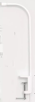 LED Desk Lamp with Clamp Stepless Dimming Modes 2700-6000K Office Desk WorkLight